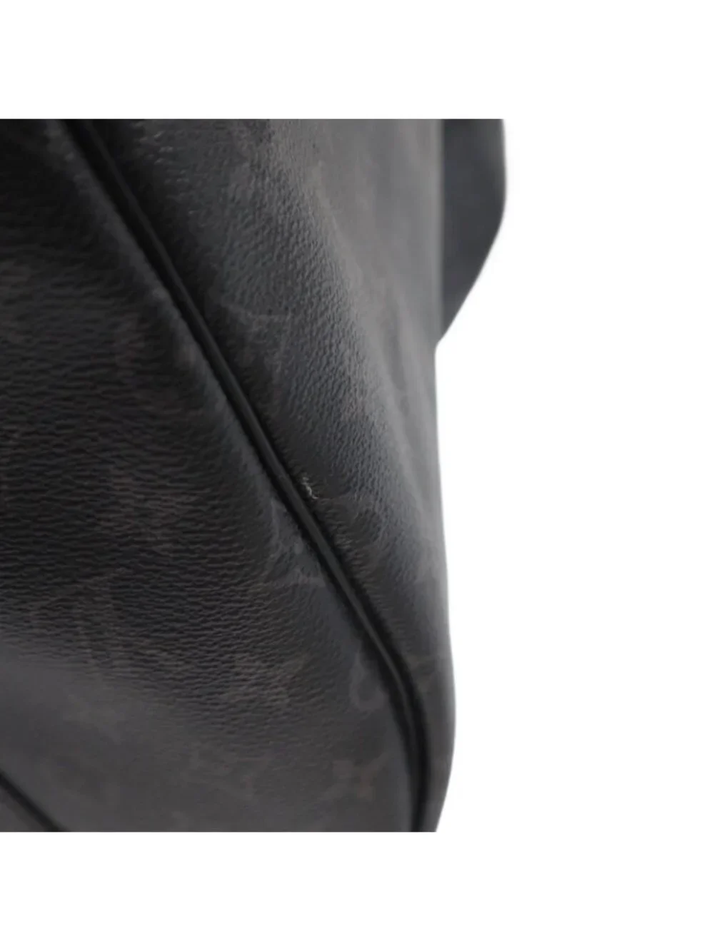 Louis Vuitton Keepall Bandouliere 55 Monogram Eclipse 55 Shoulder Bag Black